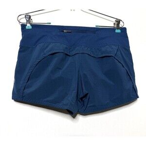 Lululemon Womens Run Times Short II Size 6 Blue